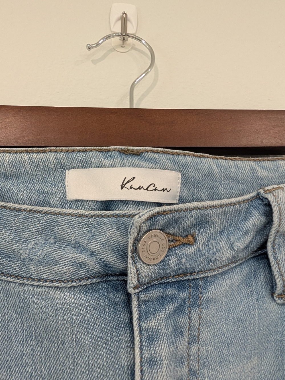 KanCan Odie Highrise Flare Jeans Light Wash Size 15/31 - Picture 3 of 8